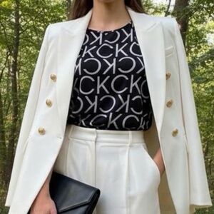 Calvin Klein Women's Gradient Colour Shirt Blouse size Medium